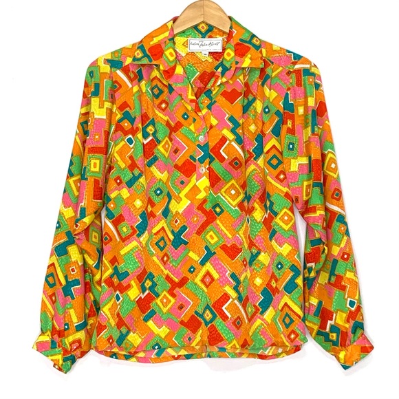 Vintage Tops - $10 SALE🎉4/$30 1980’s Vintage Silky Blouse